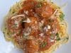 Spaghetti with Chicken Meatballs