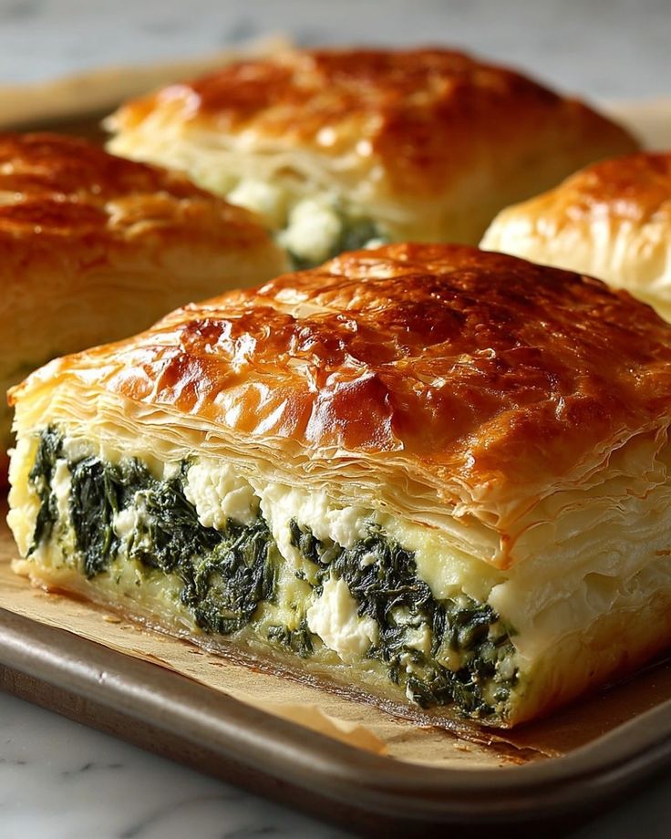 What Are the 15 Brunch Dishes to Try This Weekend? 10 Spinach and Feta Puff Pastry
