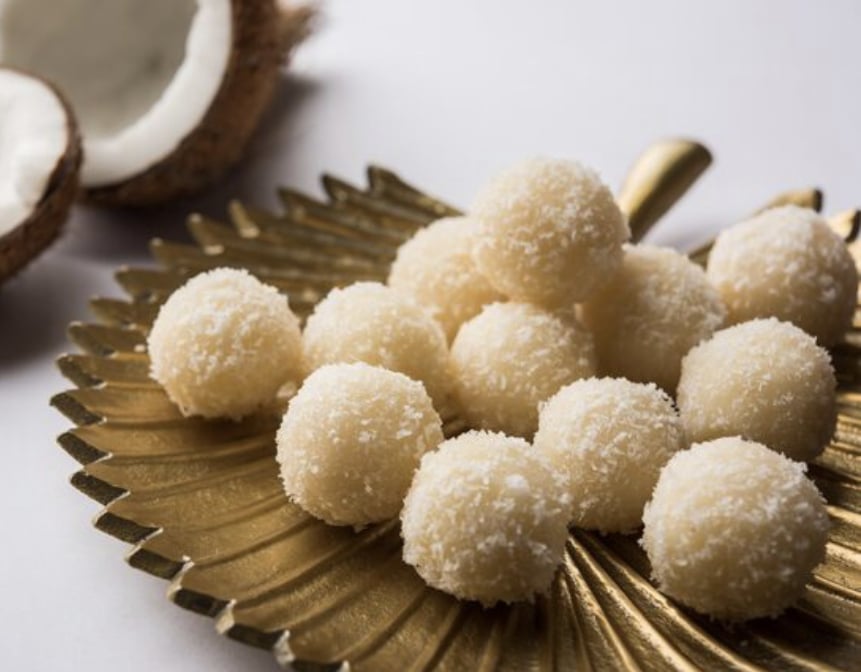 What Are the 20 Must-Try Indian Dessert Recipes? 12 coconut laddus