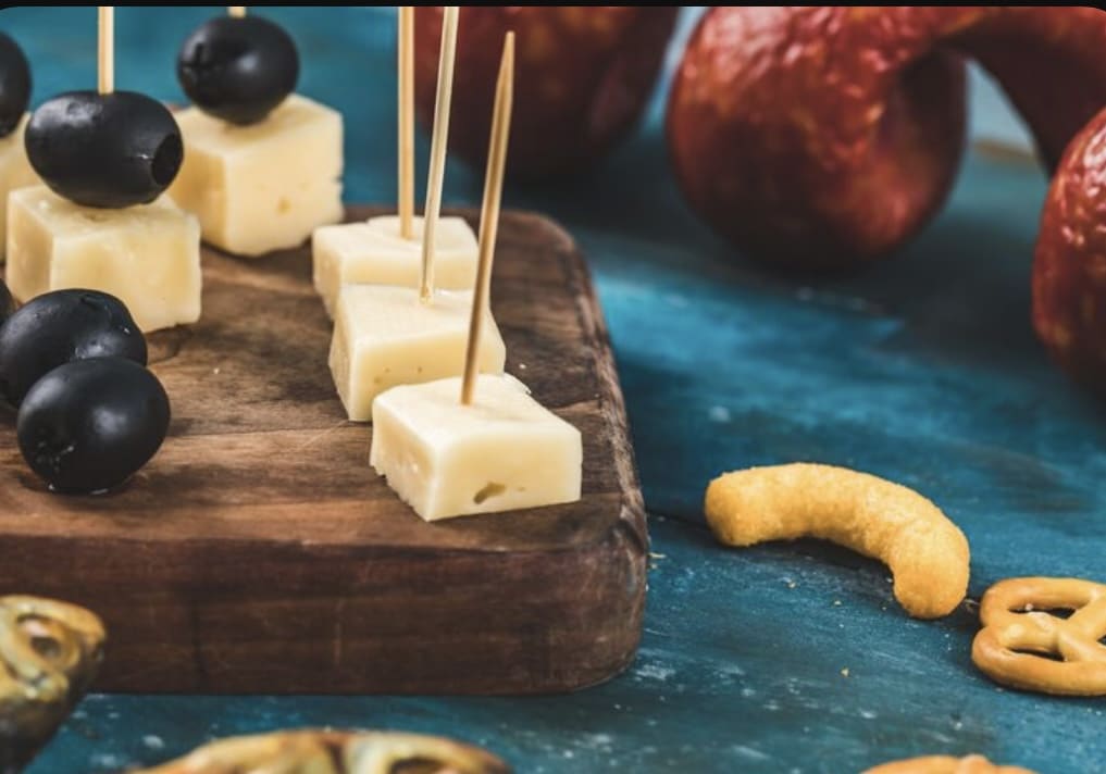Fruit and Cheese Skewers