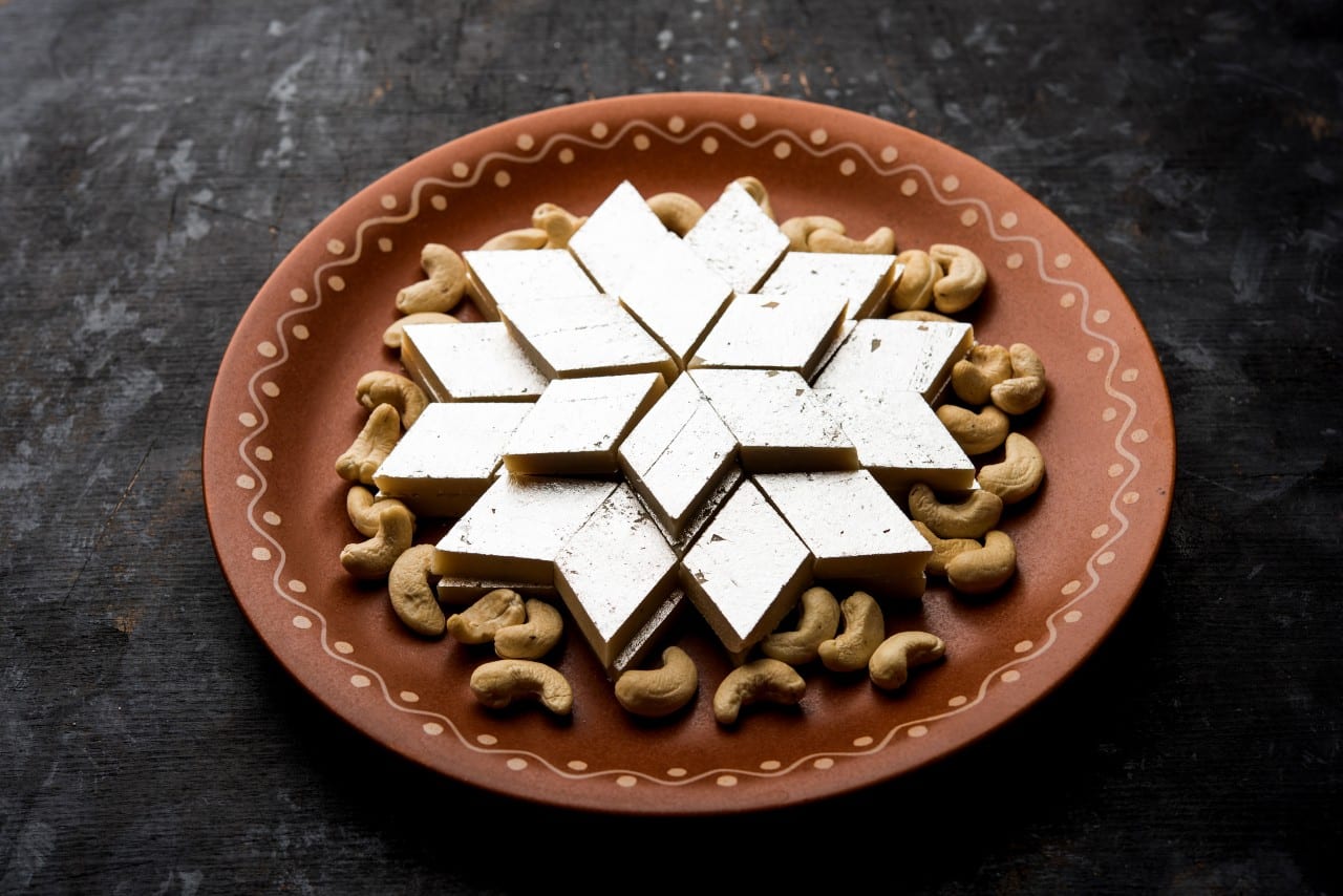 What Are the 20 Best Indian Sweets of All Time? 8 Kaju katli