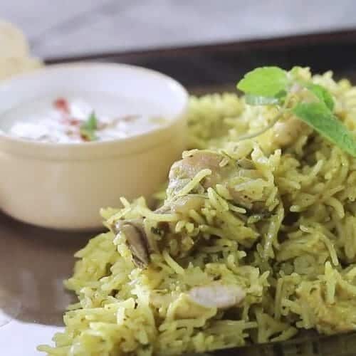 Chicken Mint Pulao