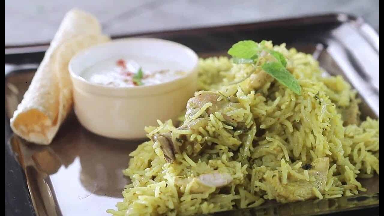 Chicken Mint Pulao