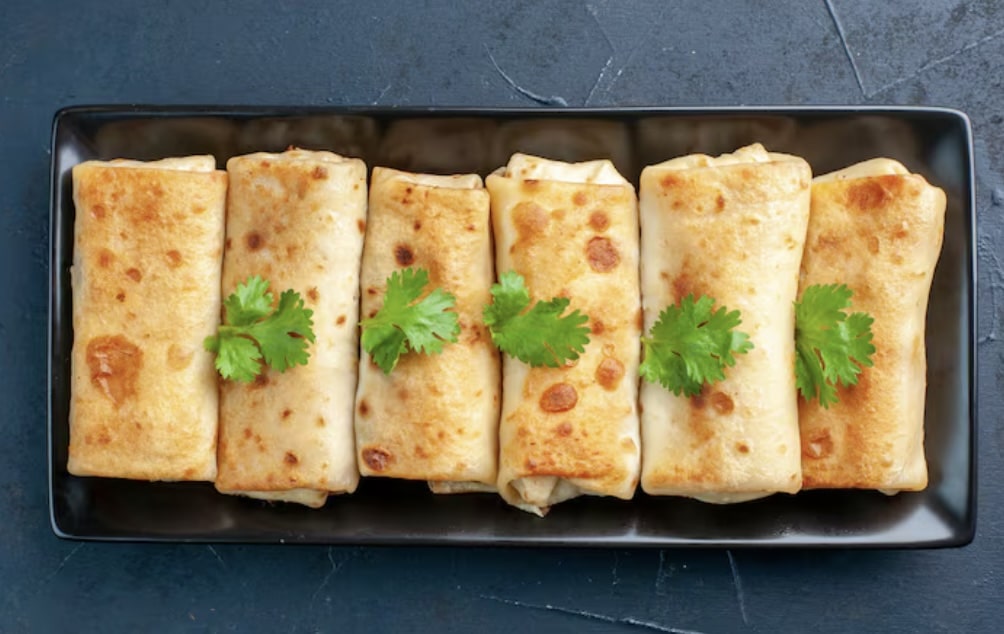 Paneer Paratha Rolls