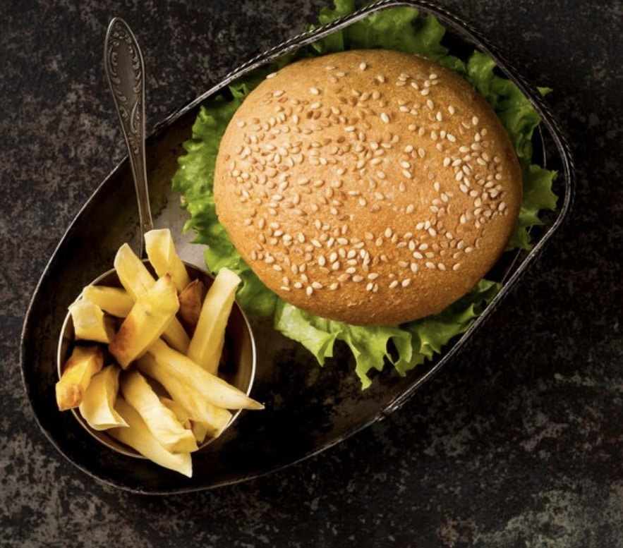 Potato Patty Burger & Air Fryer Fries