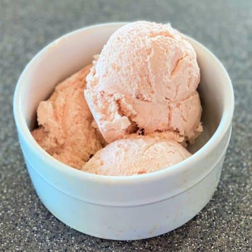 Rhubarb and Custard Ice Cream