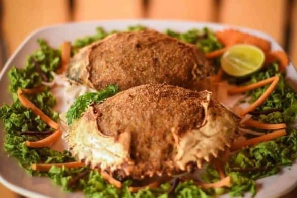 Baked Stuffed Crabs