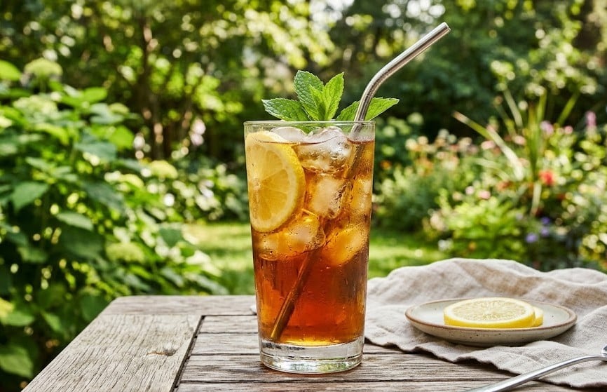 What Are The 12 Health Benefits of Tea Backed by Science? 8 Refreshing Iced Tea with Lemon and Mint