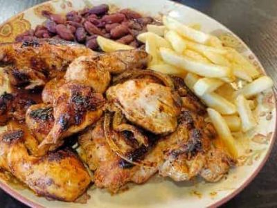 Barbecued Coconut Chicken