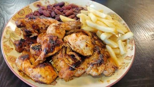 Barbecued Coconut Chicken