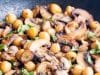 Chickpeas with Mushrooms