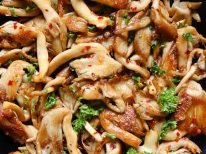 Garlic Soy Mushrooms