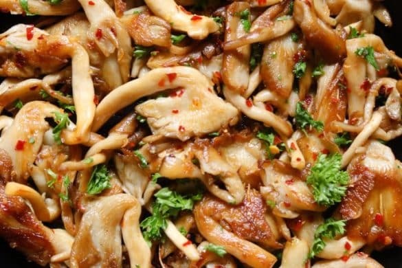 Garlic Soy Mushrooms