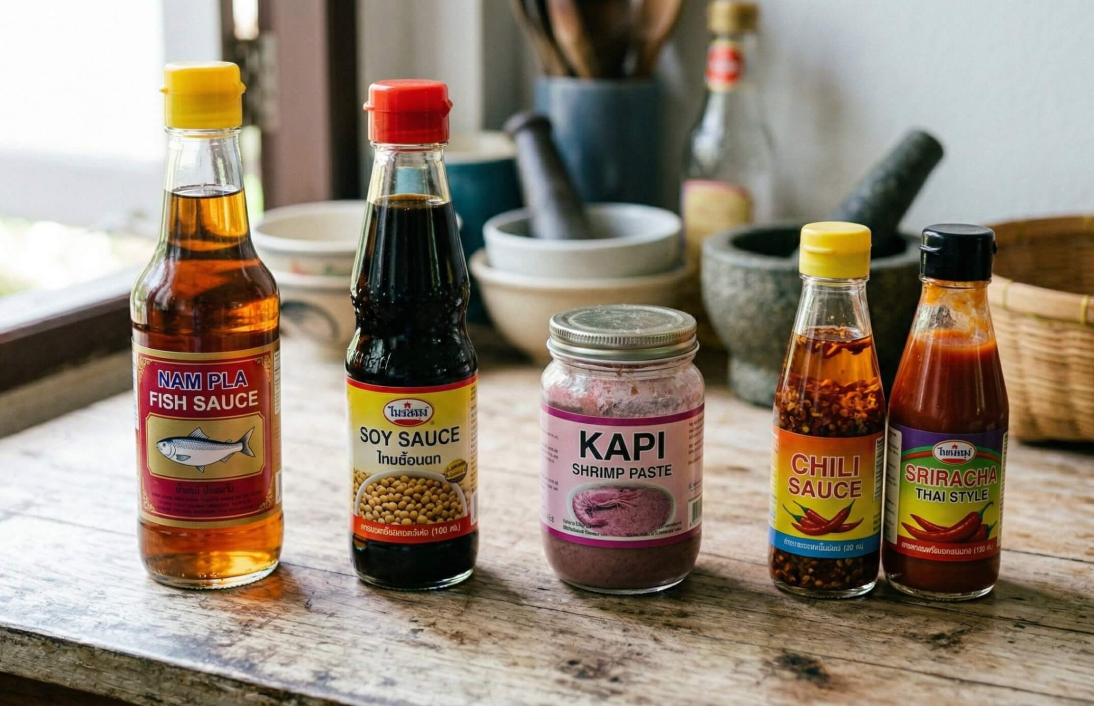 What Are the Best Thai Food Dishes You Must Try? 17 Key Thai Sauces and Condiments for Authentic Thai Cooking