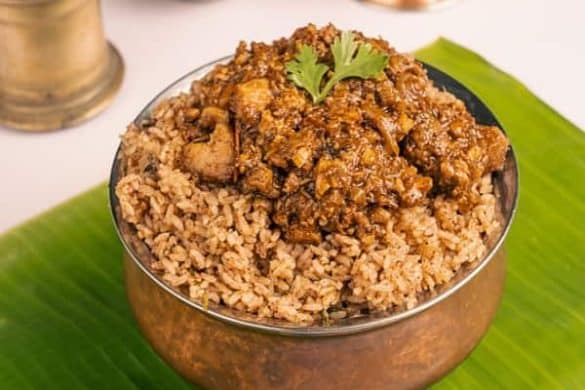 Kothukari (Minced Meat) Pulao