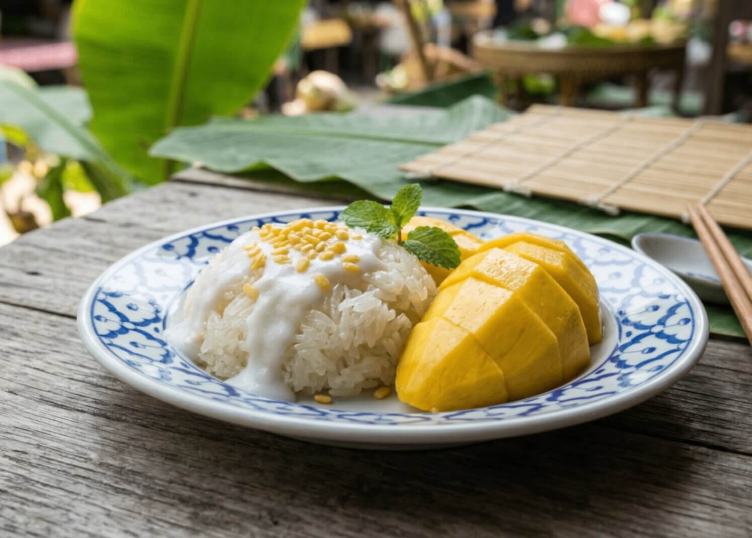 What Are the Best Thai Food Dishes You Must Try? 11 Mango Sticky Rice Thai Dessert with Coconut Milk and Fresh Mango