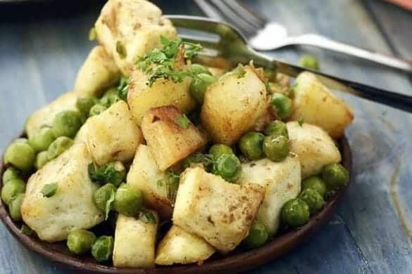Aloo Paneer Chaat