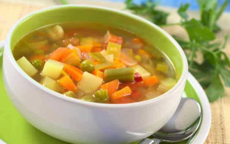 Home made vegetable soup