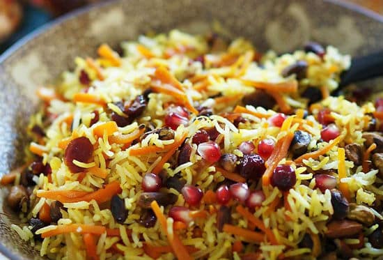 Pomegranate Rice