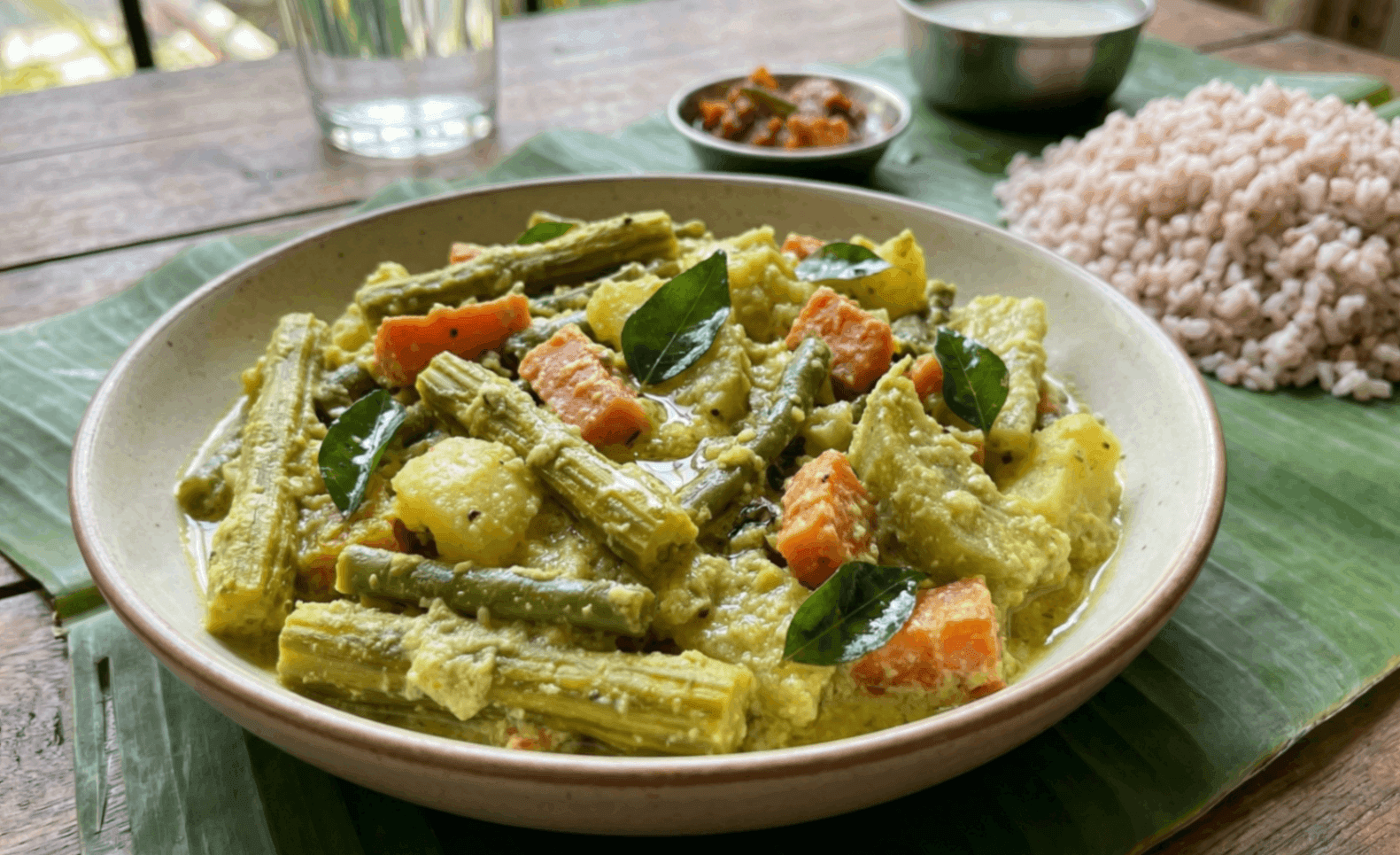 What Are the 15 Traditional Tamil New Year Dishes You Must Try? 6 Aviyal Mixed Vegetable Coconut Curry Traditional Tamil New Year Dish