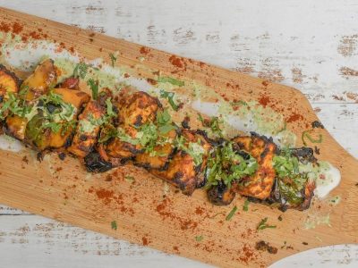 Salmon Kebabs