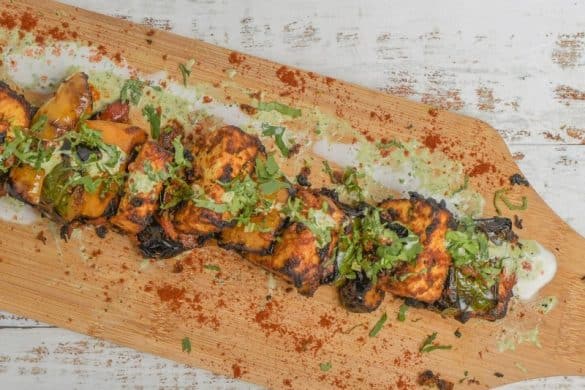 Salmon Kebabs