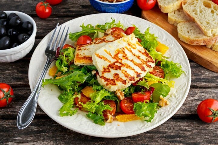 Grilled Halloumi Cheese