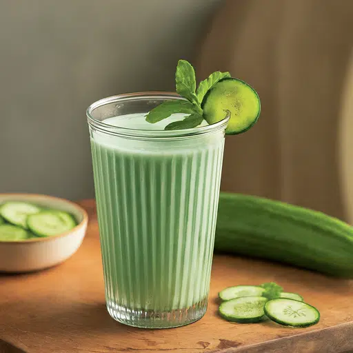 Mint and Cucumber Lassi