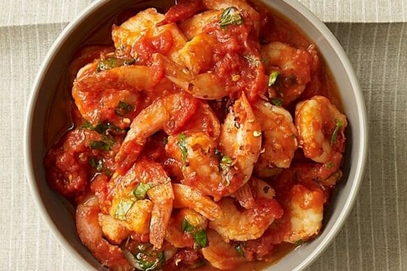 Shrimp with Tomato Sauce