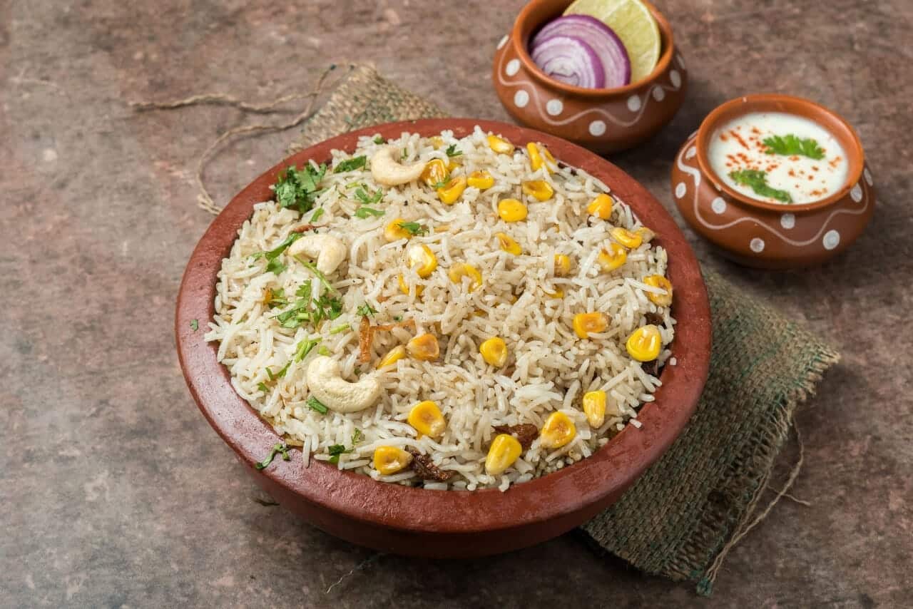 Corn Pulao