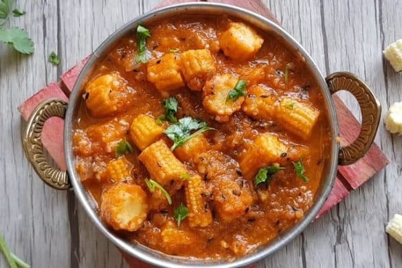 Egg and Baby Corn Masala