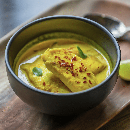 Meen Molee Salmon in Molee Sauce