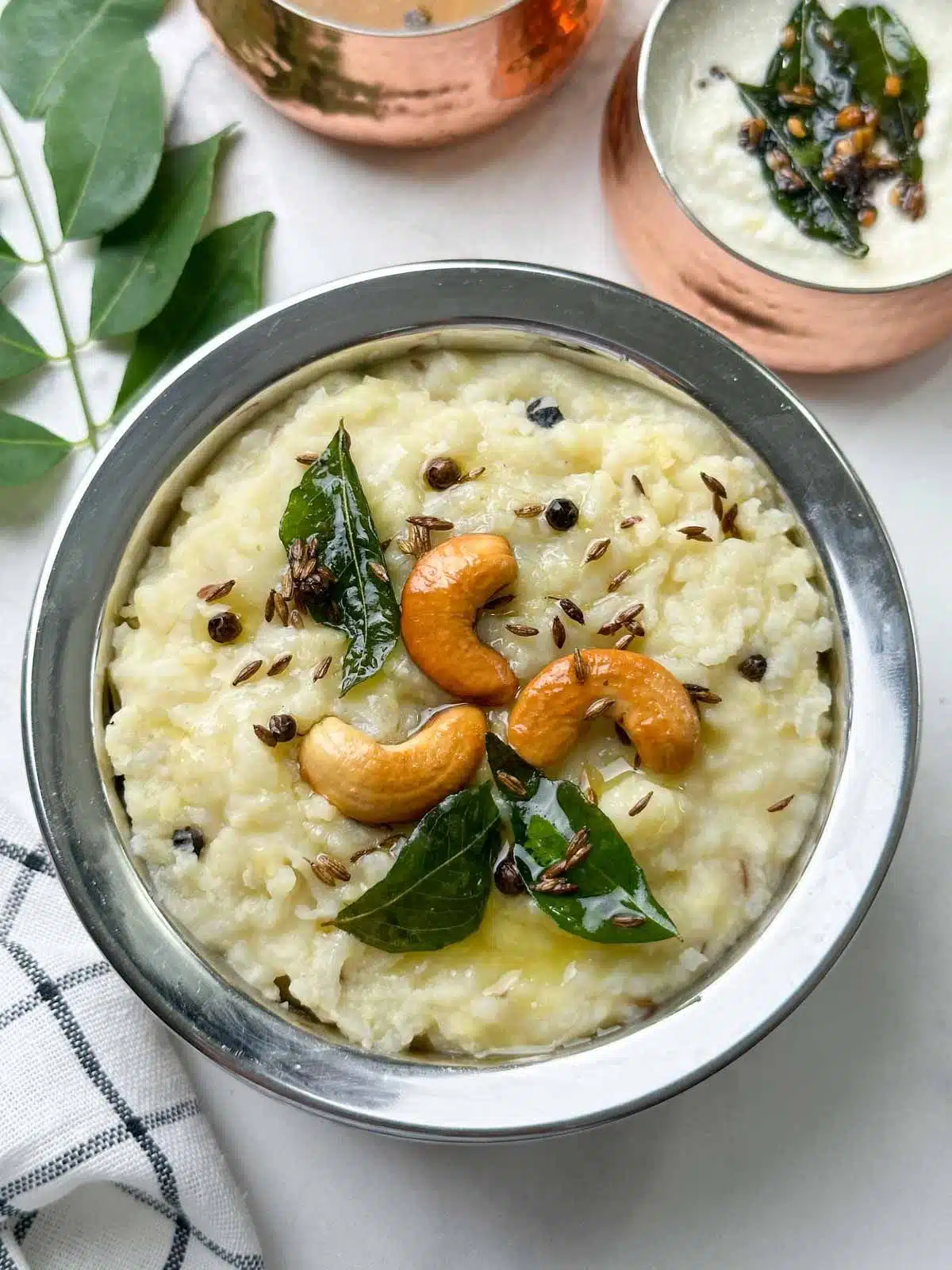Where Can You Find the Best South Indian Food? 8 Soft and creamy pongal served hot with chutney