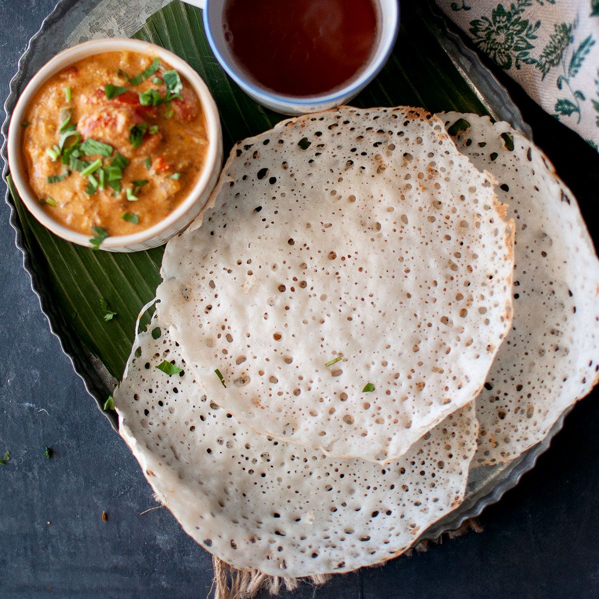 Where Can You Find the Best South Indian Food? 12 Soft appam with crispy edges served with vegetable stew