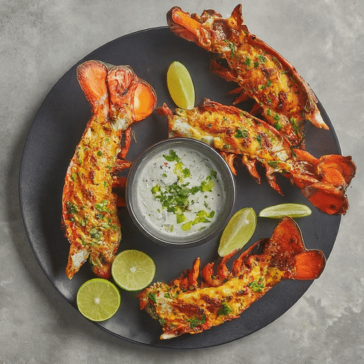 Tandoori lobster