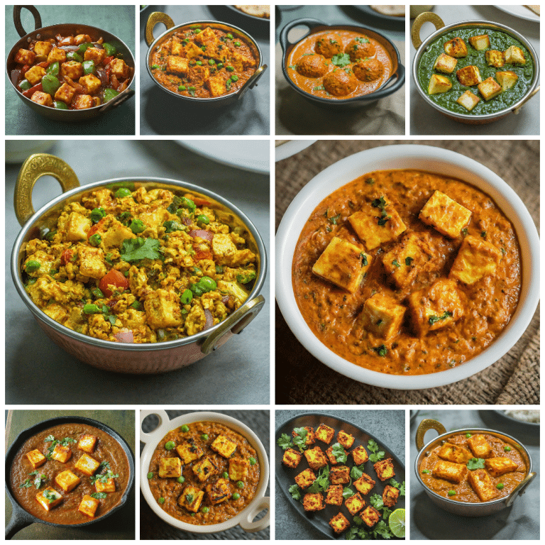 Top 10 Paneer Dishes of All Time In 2024