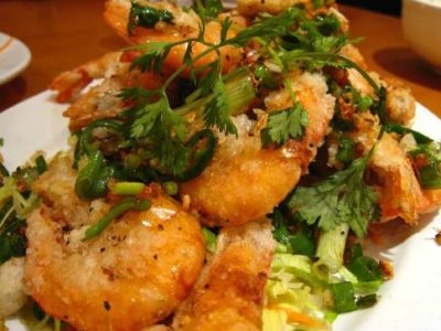 Salt and Pepper Prawns