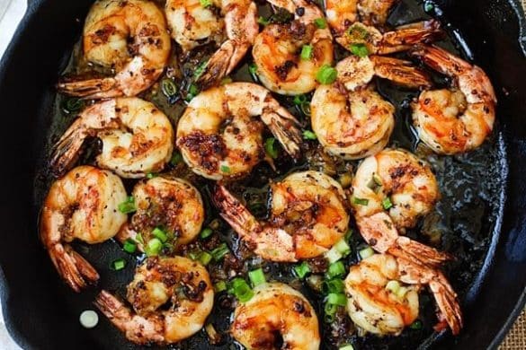 Black Pepper Prawns