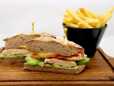 Chicken and Avocado Baguette