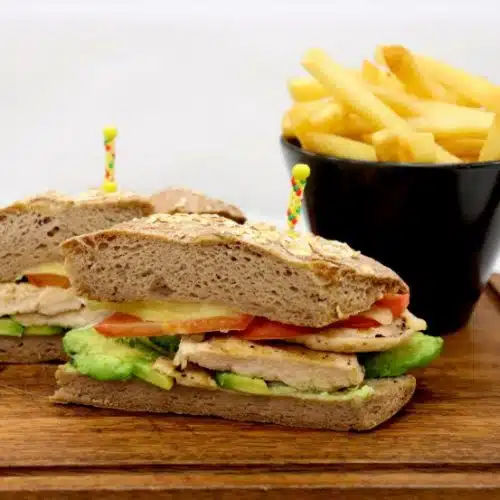 Chicken and Avocado Baguette 19 Chicken and Avocado Baguette