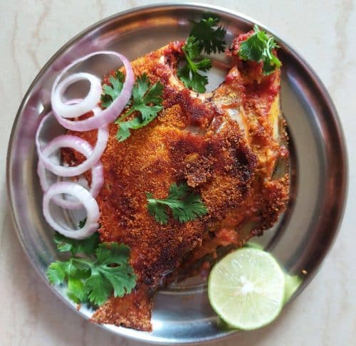 Konkani Masala Pomfret 1 Konkani Masala Pomfret