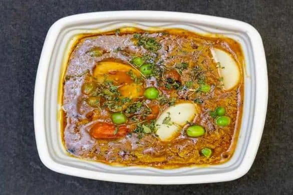 Paneer Egg Peas Kurma