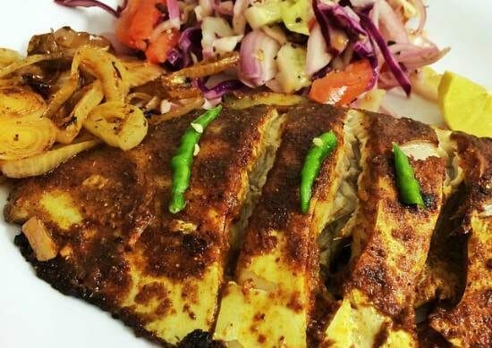 Konkani Masala Pomfret