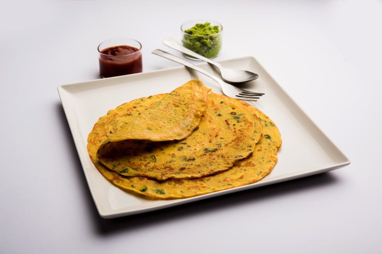 What Are the Best Food to Increase Hemoglobin For Diabetic Patient? 27 moongdal chila with tomato chutney