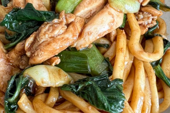 Stir-Fried Noodles with Soy Sauce