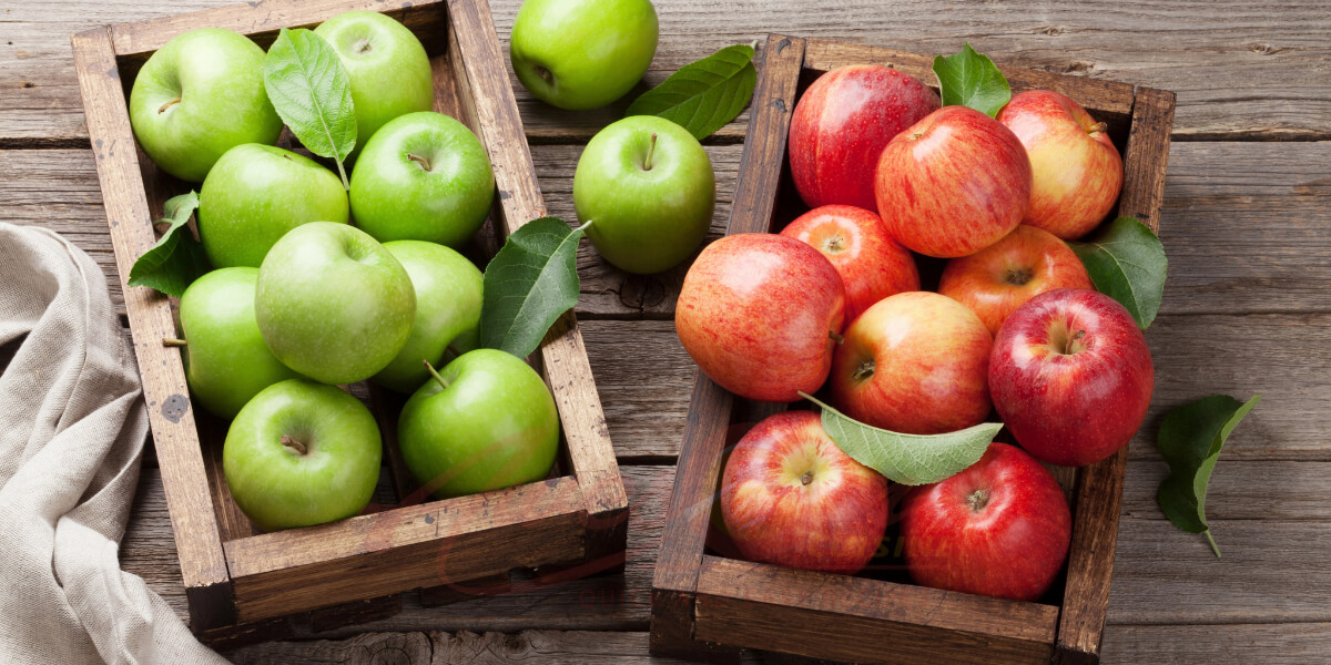 Health Benefits of Apple: What Actually Holds Up to Research 2 Box of Green and Red Apples
