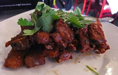 Fried Lamb Ribs