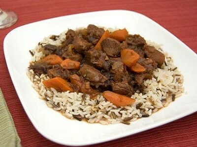 Lamb with Dried Plums