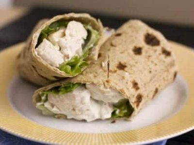 Waldorf Chicken Wrap
