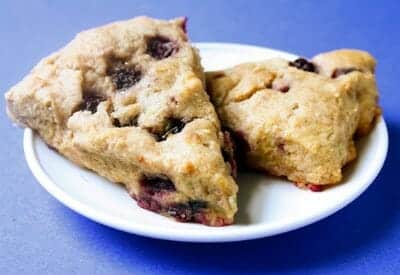 blueberry scones